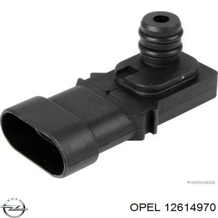 12614970 Opel sensor de presion del colector de admision