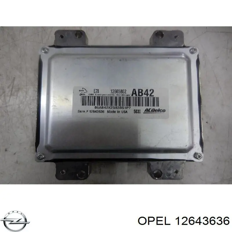 Comprar 1247282 Opel ECU