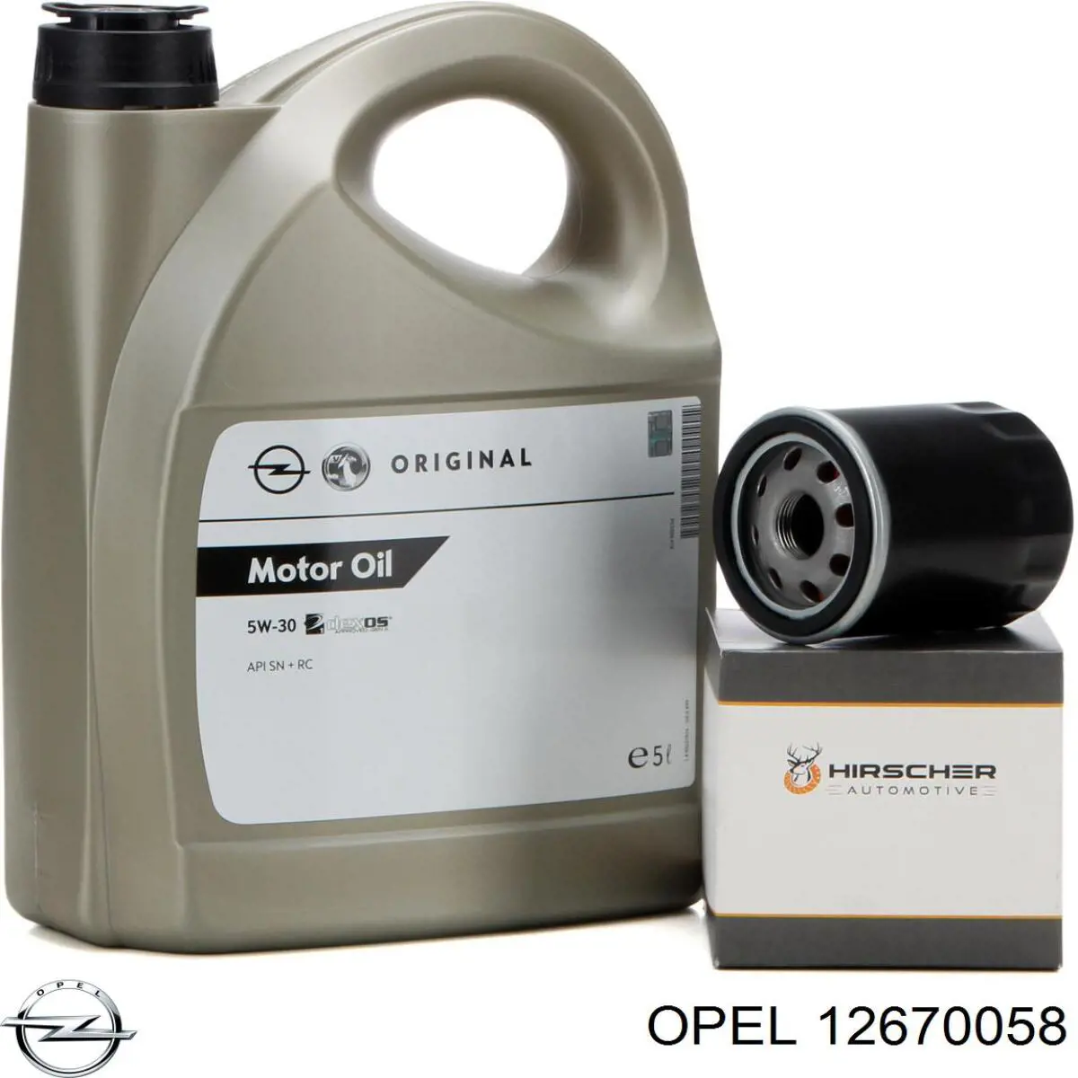12670058 Opel filtro de aceite