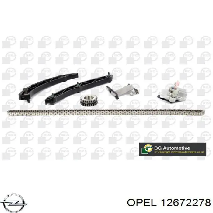 Cadena de distribución Opel 12672278 precio, desde 74,26 EUR