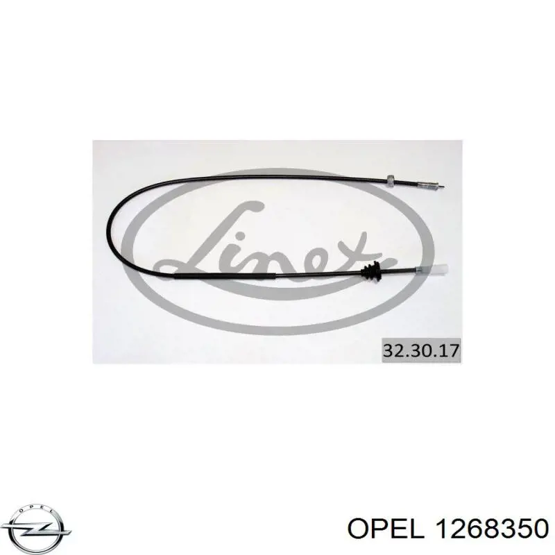 1268350 Opel cable velocímetro