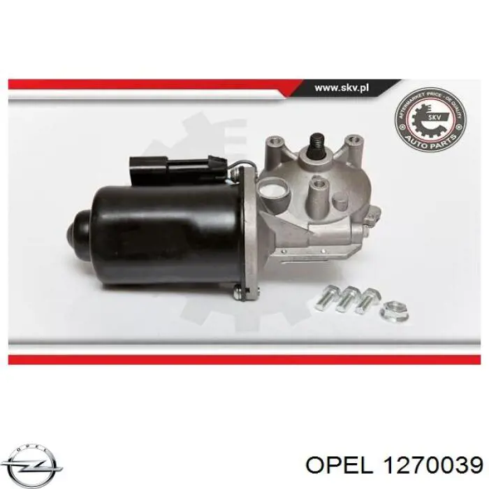 1270039 Opel motor del limpiaparabrisas del parabrisas