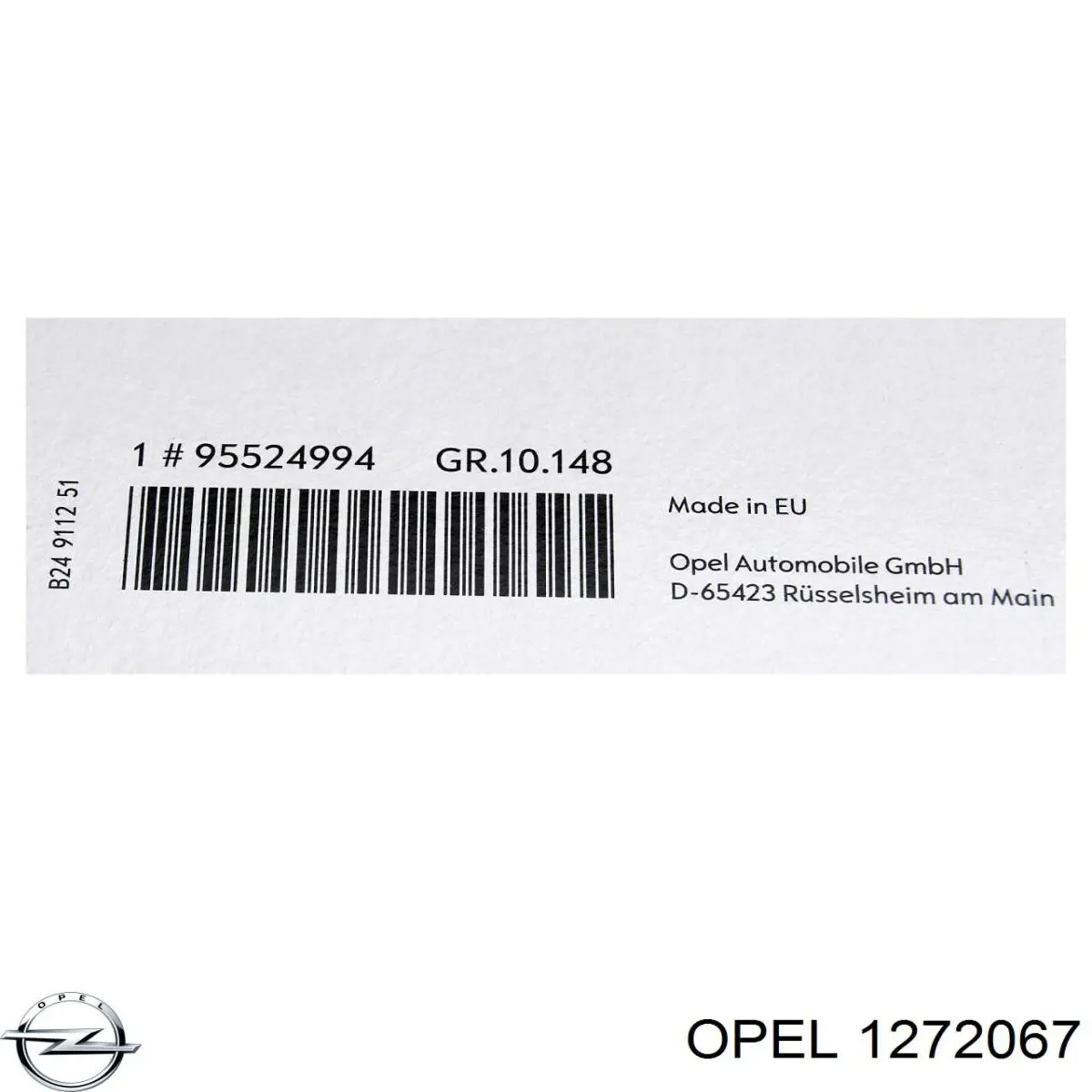 Escobillas Limpiaparabrisas delanteras Opel 1272067 precio, desde 16,81 EUR