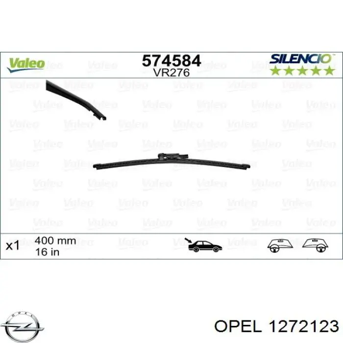 Comprar PEM380 Denso Limpiaparabrisas traseros