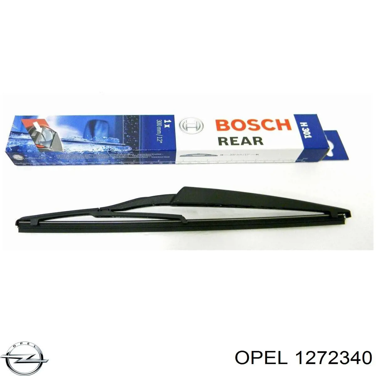 Comprar 1272340 Opel Limpiaparabrisas traseros