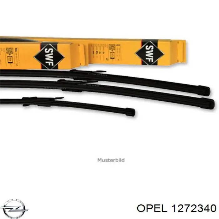 Comprar 1272340 Opel Limpiaparabrisas traseros