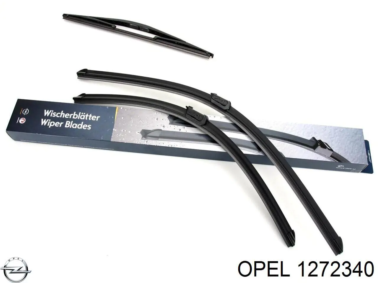 Limpiaparabrisas traseros 1272340 Opel