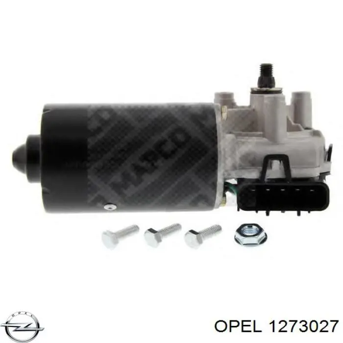 Motor limpiaparabrisas 1273027 Opel
