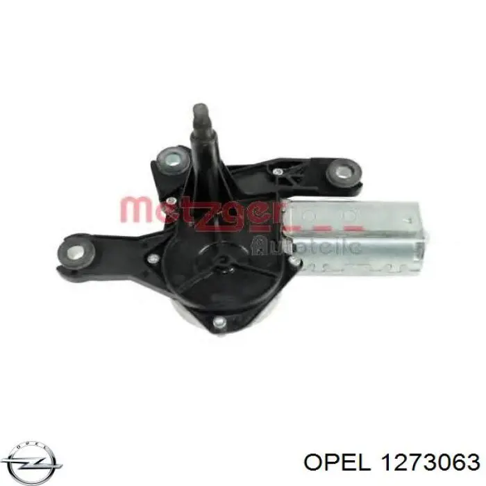 1273063 Opel motor limpiaparabrisas luna trasera