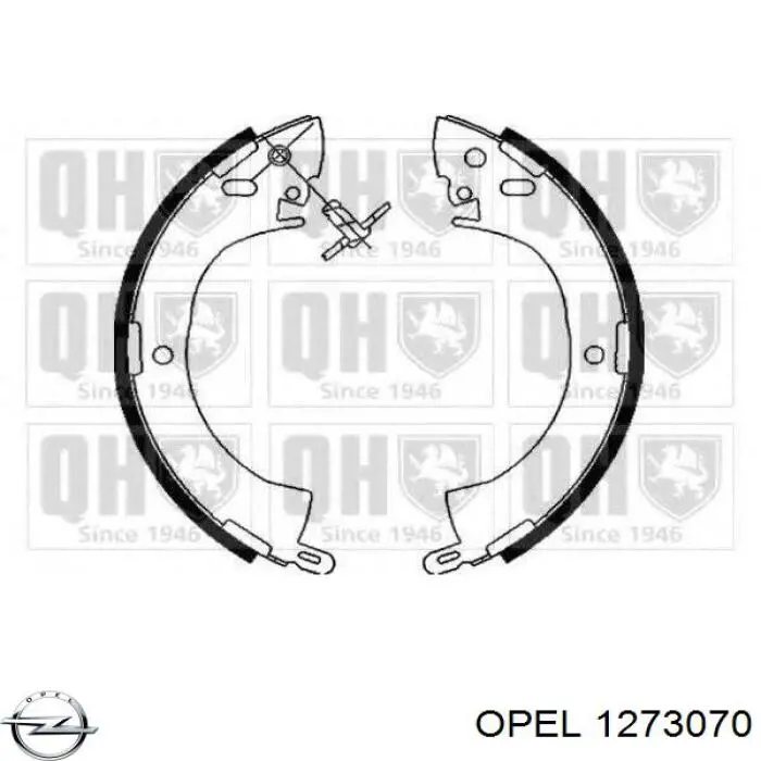 1273070 Opel motor limpiaparabrisas luna trasera