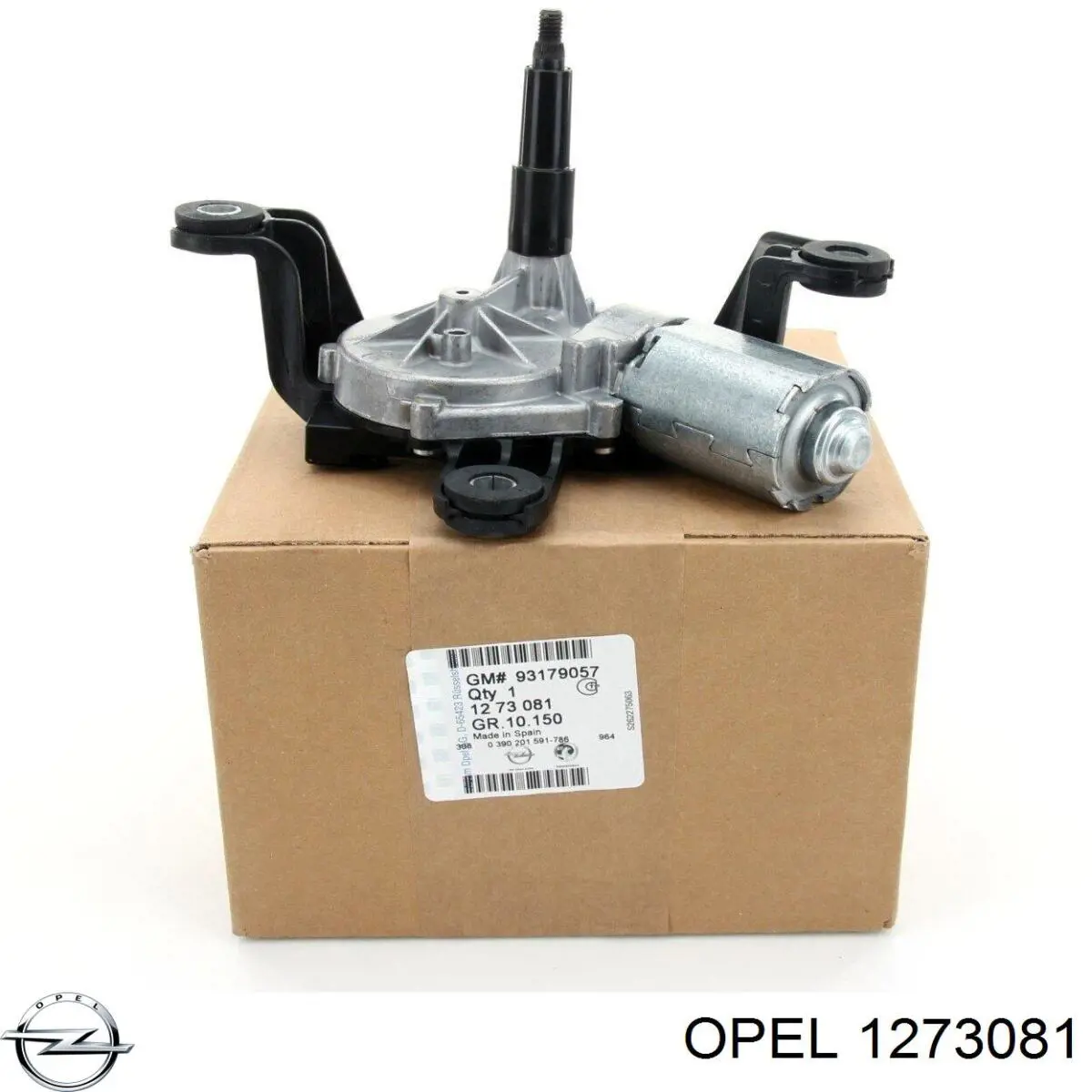 1273081 Opel Motor del limpiaparabrisas trasero