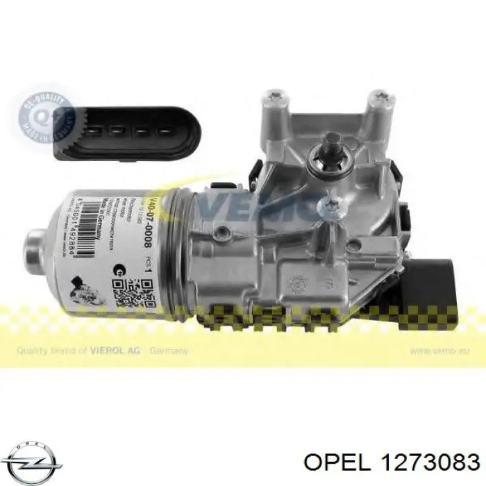 Motor del limpiaparabrisas Opel 1273083