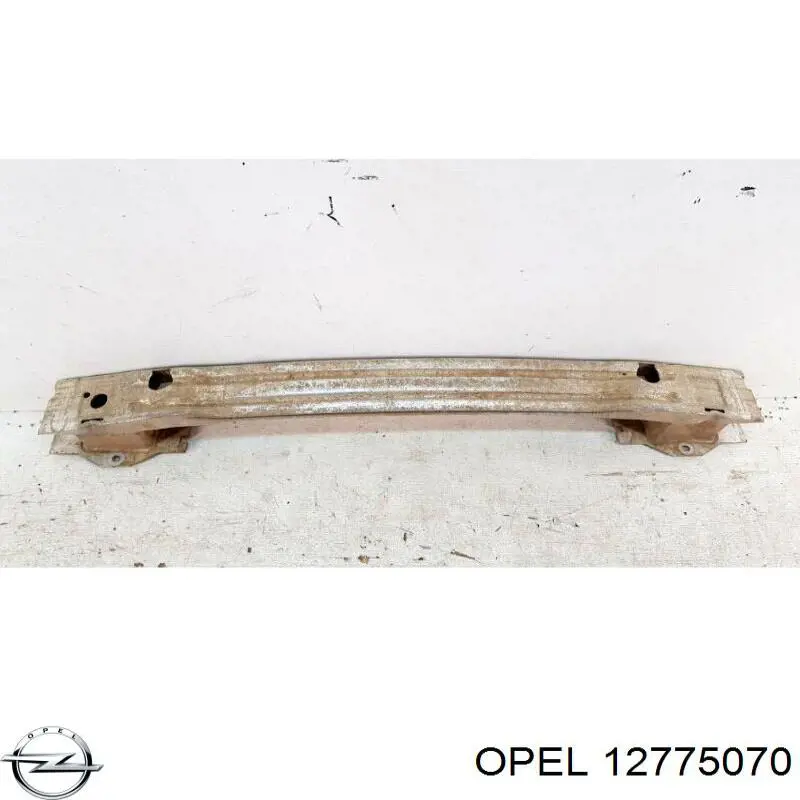 12775070 Opel Refuerzo de parachoques trasero