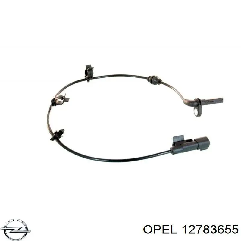 12783655 Opel sensor abs trasero