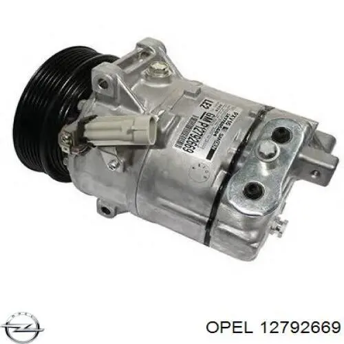 12792669 Opel compresor de aire acondicionado