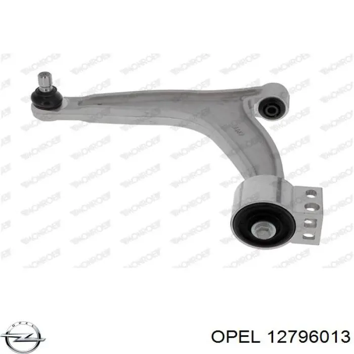 12796013 Opel barra oscilante, suspensión de ruedas delantera, inferior izquierda