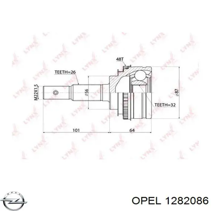 1282086 Opel