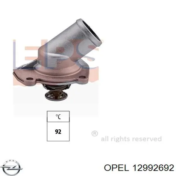 Termostato Opel 12992692 precio, desde 15,38 EUR