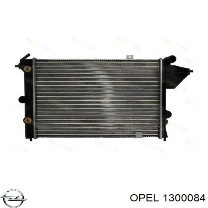 Radiador 1300084 Opel