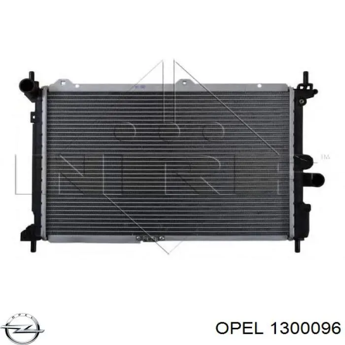 1300096 Opel radiador refrigeración del motor