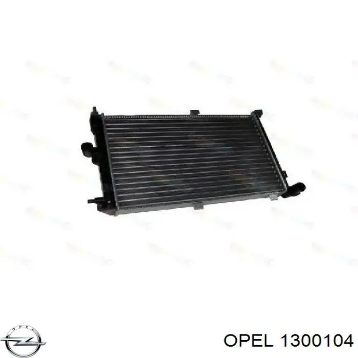 1300104 Opel radiador