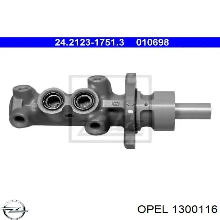 Radiador 1300116 Opel