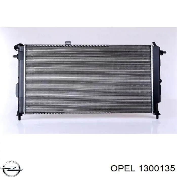 1300135 Opel radiador