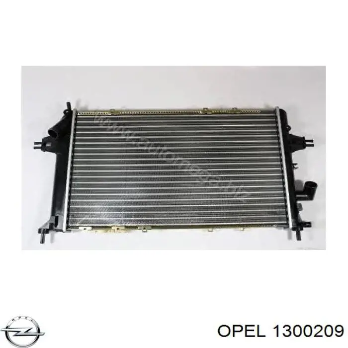 1300209 Opel radiador