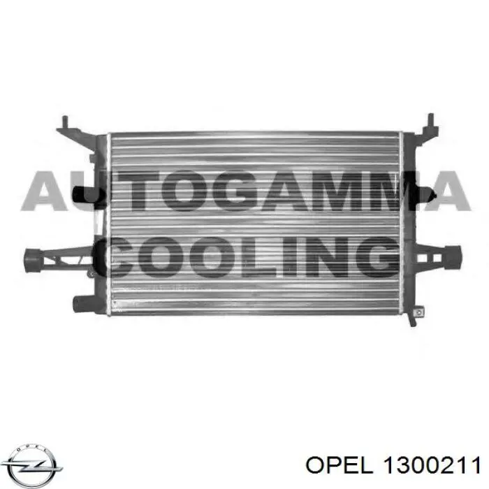 Comprar 1300211 Opel Radiador de auto