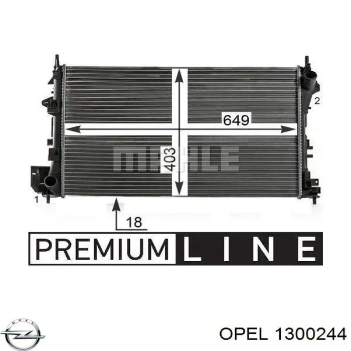 Comprar 1300244 Opel Radiador de auto