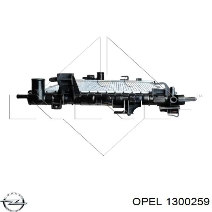 Comprar 1300259 Opel Radiador de auto