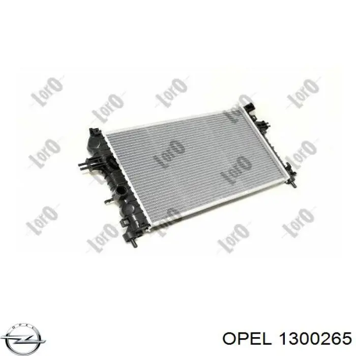 1300265 Opel radiador