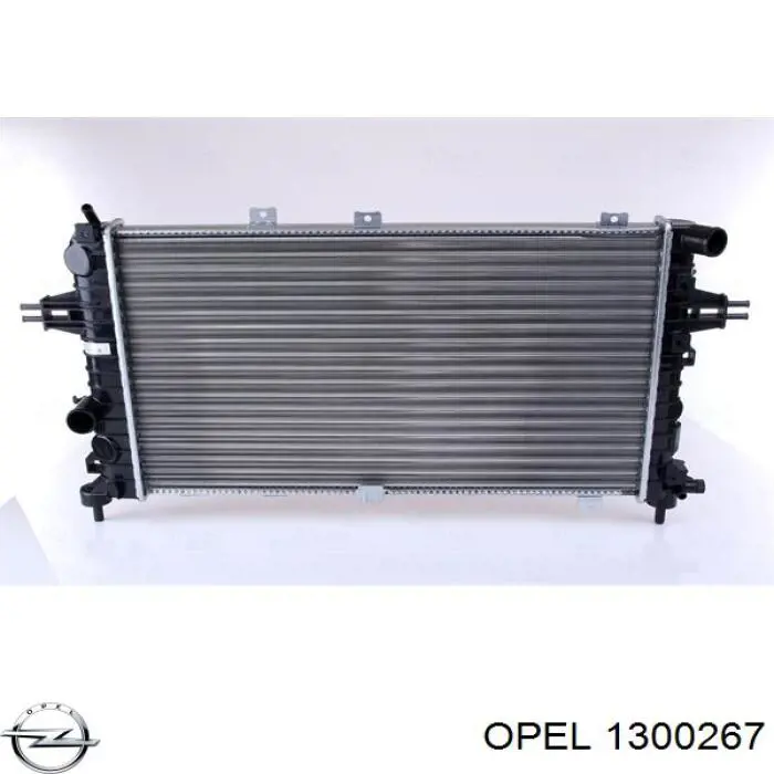 1300267 Opel radiador refrigeración del motor