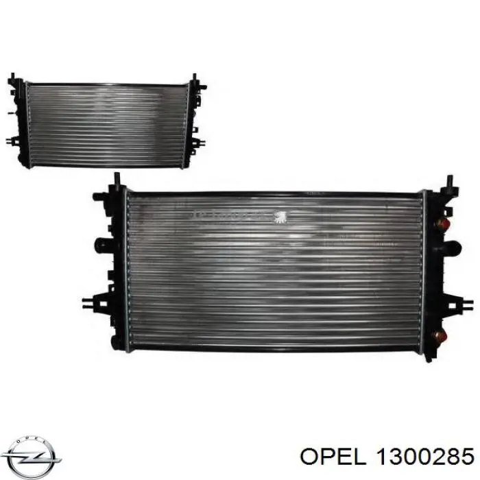 1300285 Opel radiador