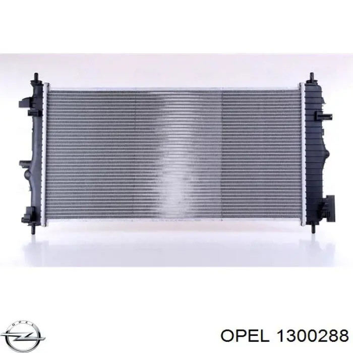 1300288 Opel radiador refrigeración del motor