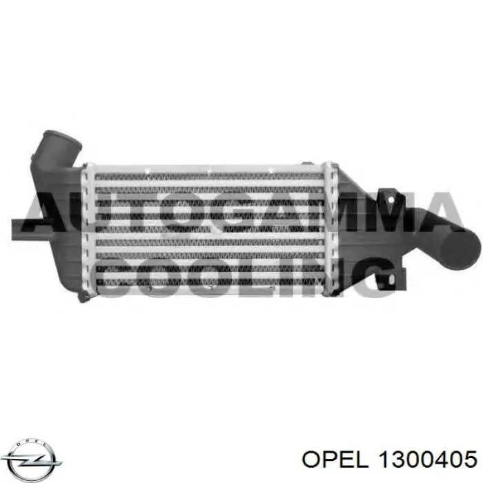 Comprar 1300405 Opel Turbo intercooler