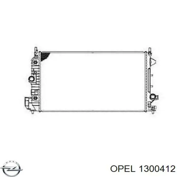 1300412 Opel radiador