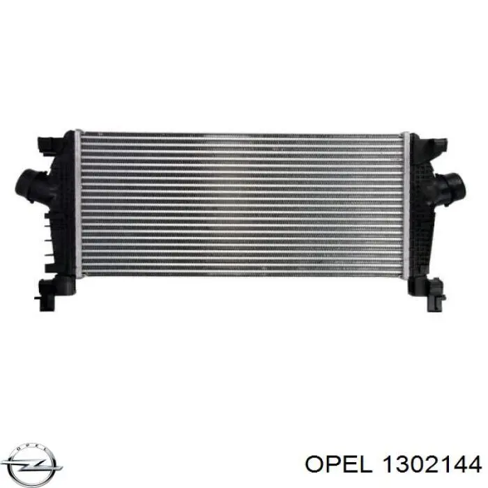 1302144 Opel intercooler