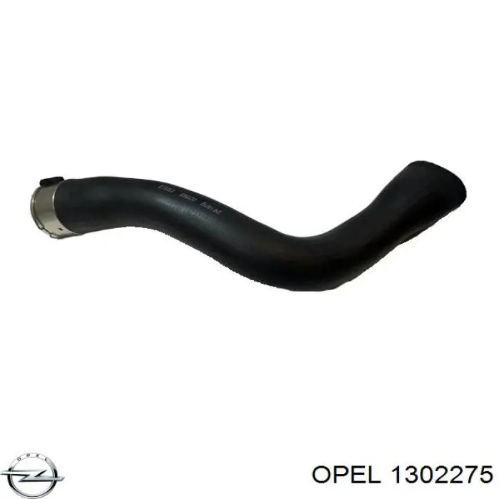 1302275 Opel tubo flexible de aire de sobrealimentación izquierdo