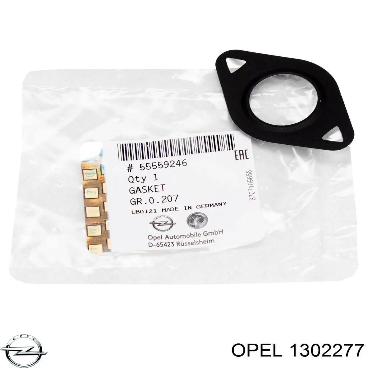 Manguito intercooler izquierdo  Opel 1302277 precio, desde 103,94 USD