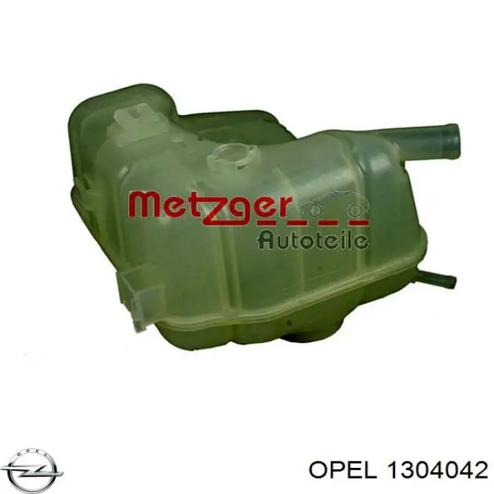1304042 Opel vaso de expansión, refrigerante