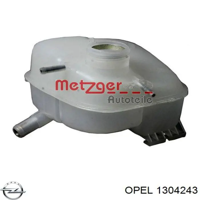 1304243 Opel botella de refrigeración