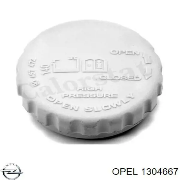 1304667 Opel tapón de expansión de refrigerante/anticongelante