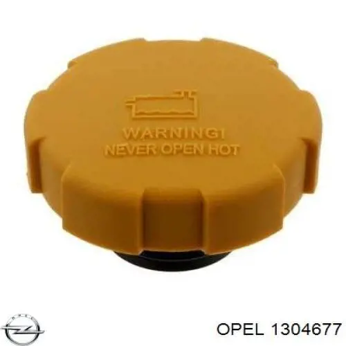1304677 Opel tapón, depósito de refrigerante
