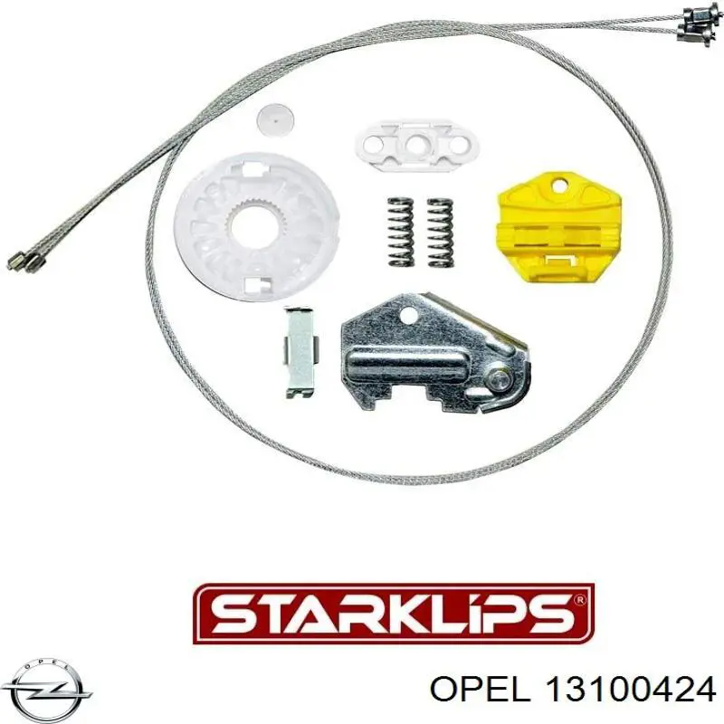 Mecanismo de elevalunas de la puerta trasera derecha Opel 13100424 precio, desde 53,13 EUR