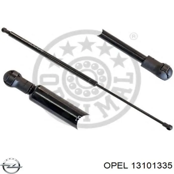Amortiguador maletero 13101335 Opel