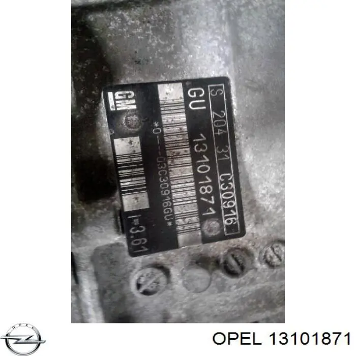 Comprar 13101871 General Motors Caja de cambios mecánica completa