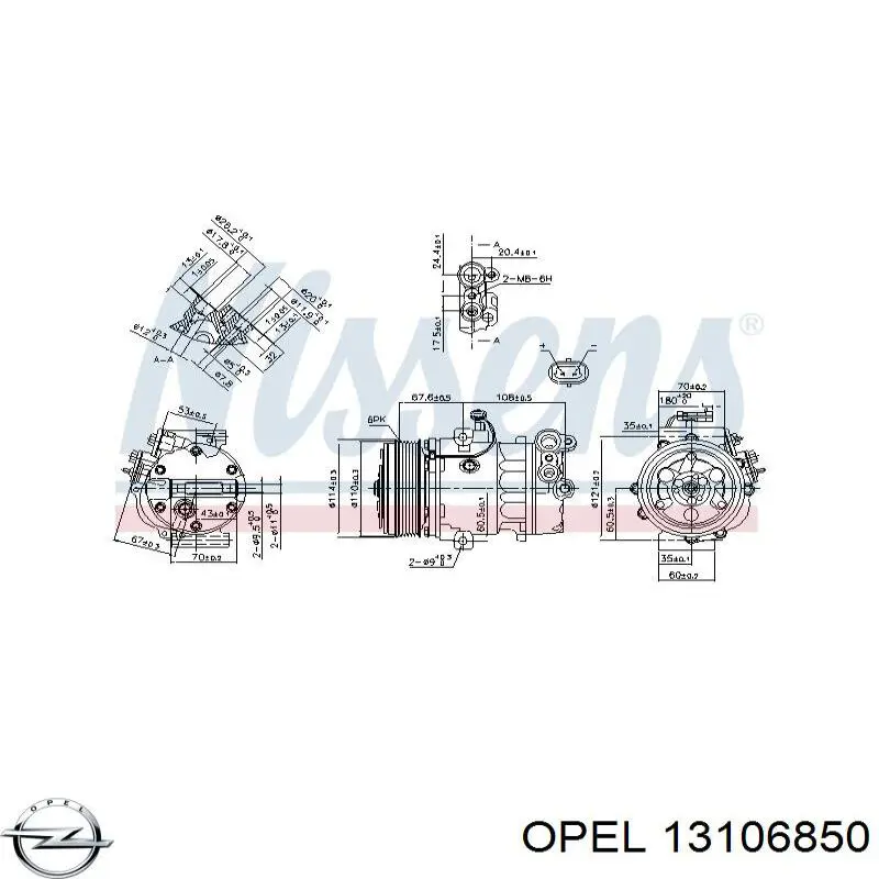 Comprar 1512F Opel Compresor de aire acondicionado coche