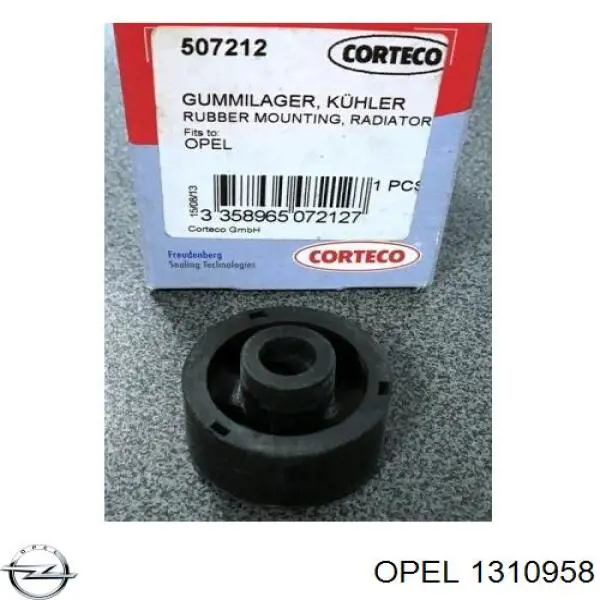 Comprar 1310958 Opel Soporte superior de radiador