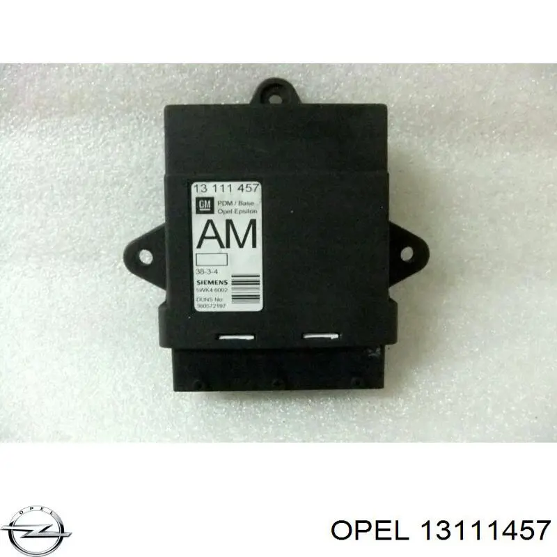 13111457 Opel unidad de control, cierre centralizado